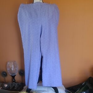 Alfred Dunner Womens Dress Pants 20W, Lilac